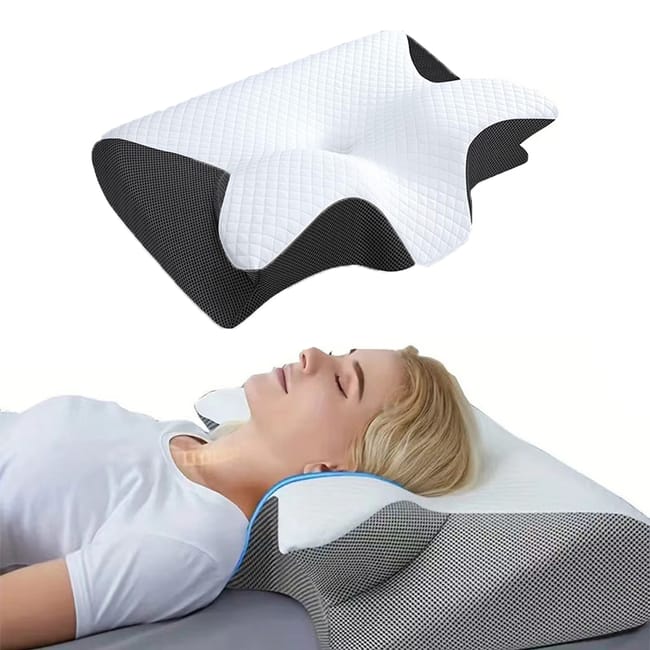 Oreiller Ergonomique Cervical pour soulager les douleurs au cou
