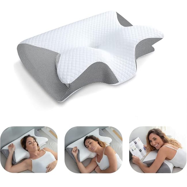 Oreiller Ergonomique Cervical pour soulager les douleurs au cou